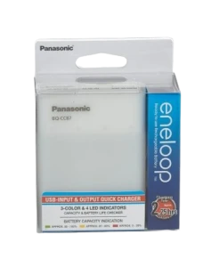 Încărcător acumulatori panasonic bq-cc87usb, alb Thumbnail 8