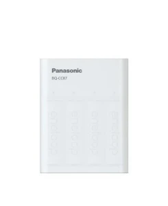 Încărcător acumulatori panasonic bq-cc87usb, alb