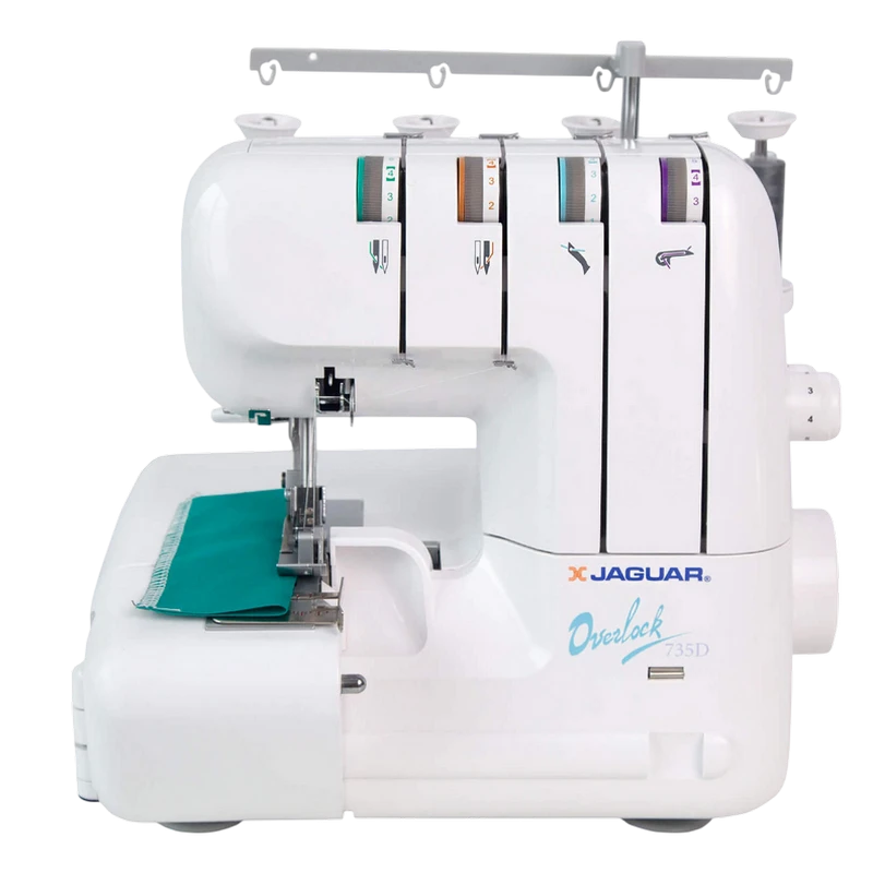 Оверлок jaguar 735d, белый 14