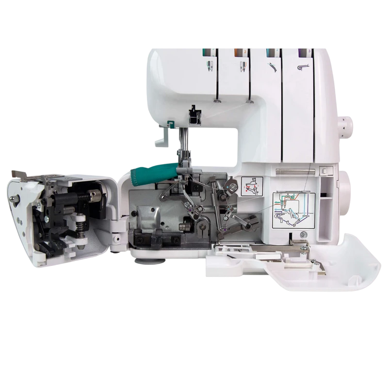 Оверлок jaguar 735d, белый 10