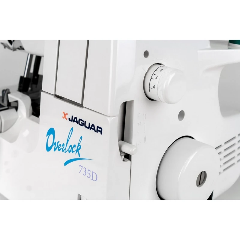 Оверлок jaguar 735d, белый 5