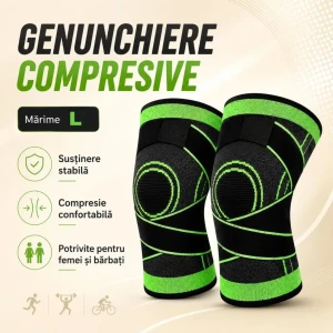 Genunchiere elastice suport articulații l (s217--25)