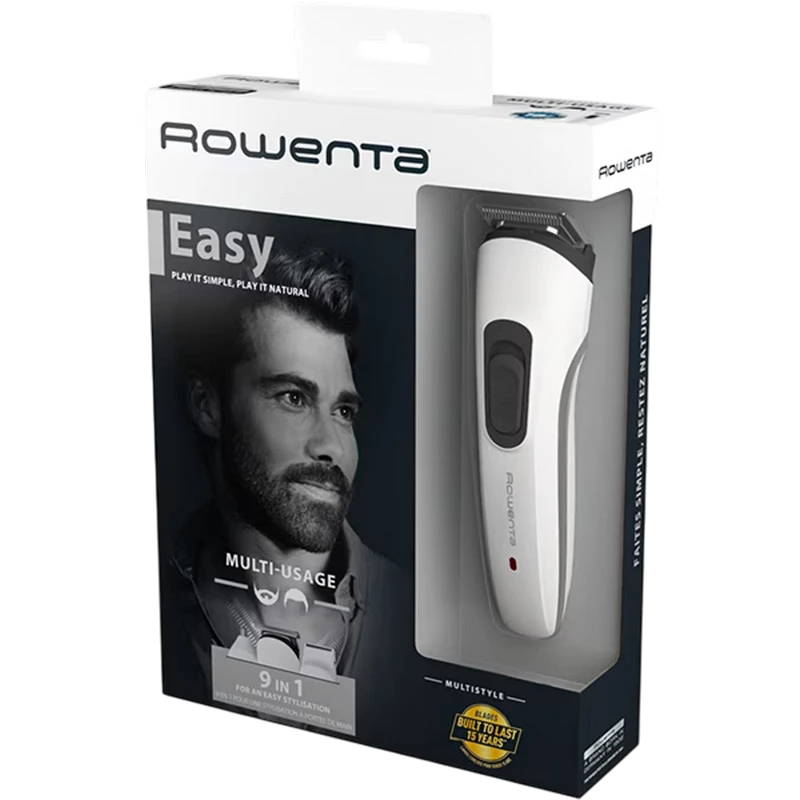 Мужской триммер rowenta tn8961f4, белый 4