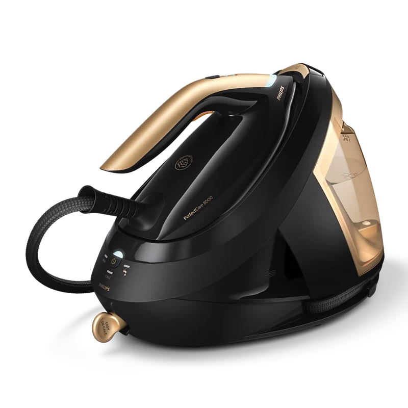 Утюг с парогенератором philips psg8140/80, 2700вт, черный | золотистый 4