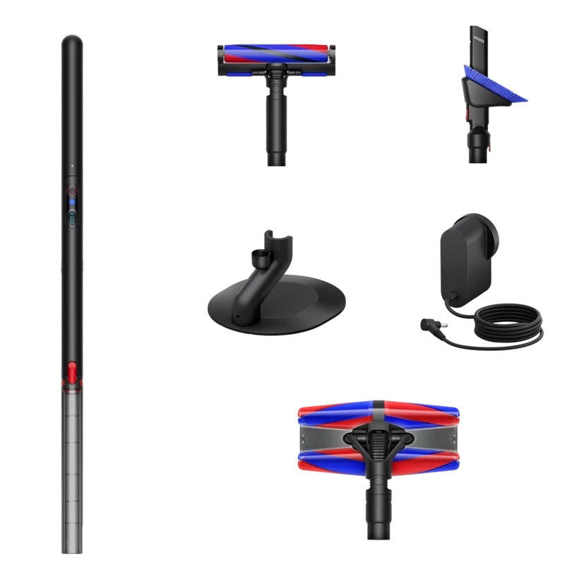 Вертикальный пылесос dyson pencilvac fluffycones, чёрный 8