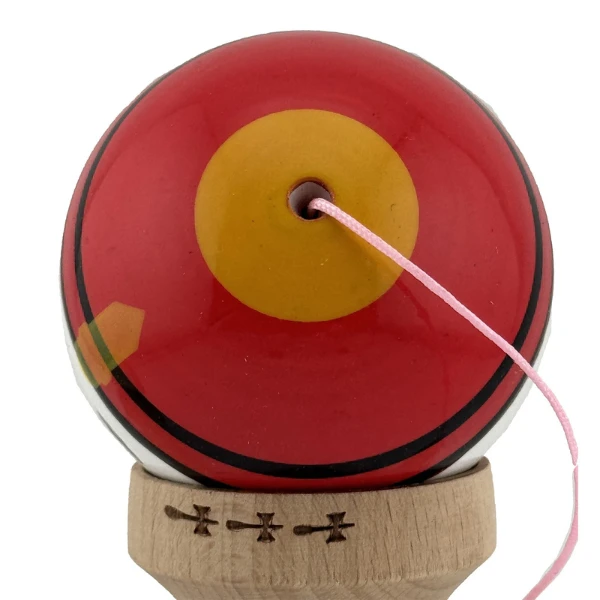 "kendama flippy x original", profesională, rulment metalic, ața 55 cm, ultra aderent, cupe mari, 7 х 6 х 18 cm, rege 6