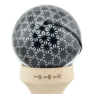 «kendama super sticky x original», rulment metalic, ața 62/65 cm, king size 7.5 x 6 x 18 cm, „picături de ploaie” Thumbnail 7