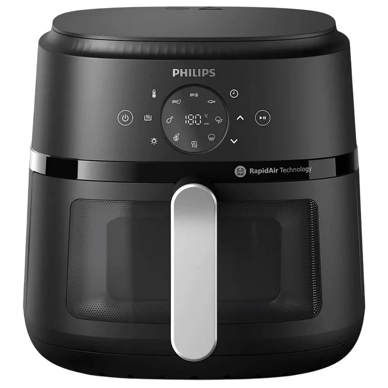 Аэрофритюрница philips na231/00, чёрный 4