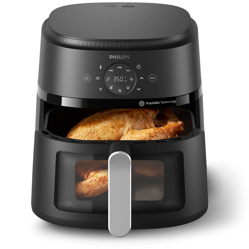 Аэрофритюрница philips na231/00, чёрный 2