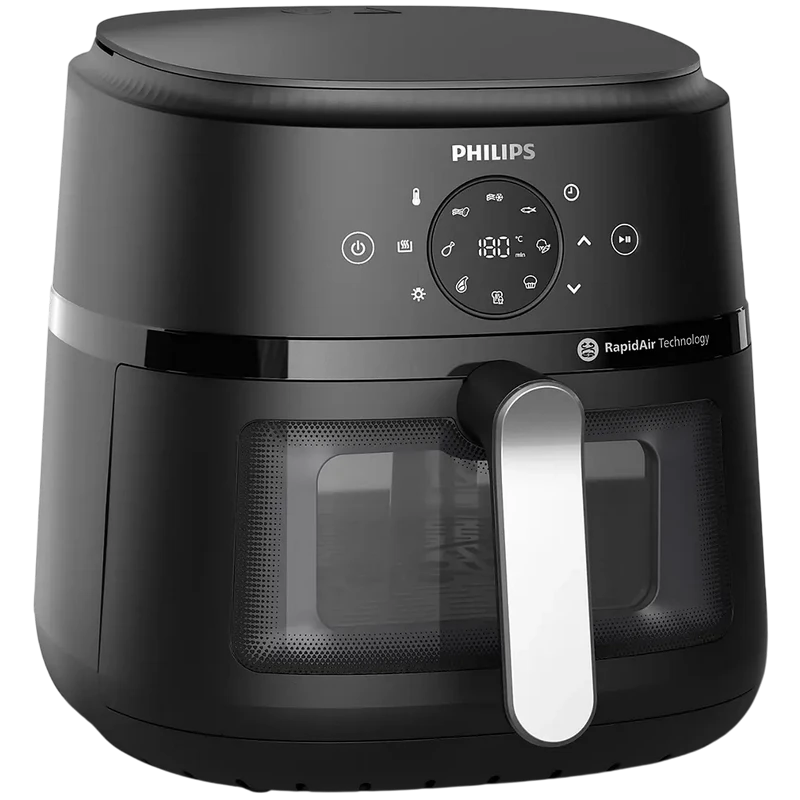 Аэрофритюрница philips na231/00, чёрный 3