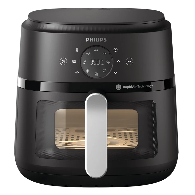 Аэрофритюрница philips na231/00, чёрный 5