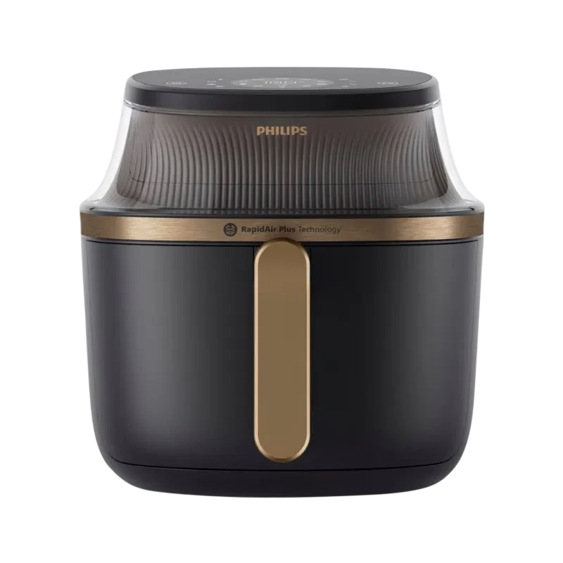 Friteuză cu aer cald philips na322/00, negru | auriu 6