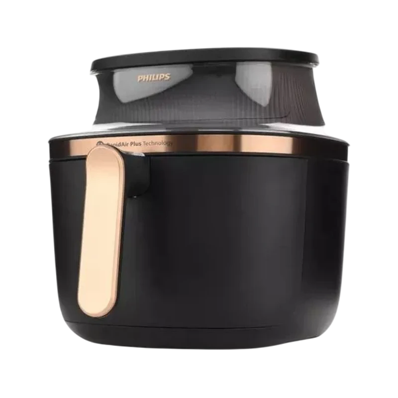 Аэрофритюрница philips na322/00, черный | золотистый 2