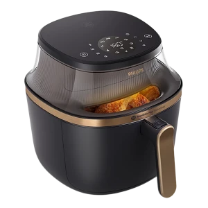 Аэрофритюрница philips na322/00, черный | золотистый Thumbnail 3