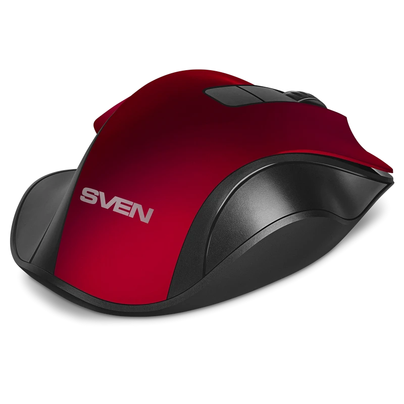 Беcпроводная мышь sven rx-525sw, черный | красный 5