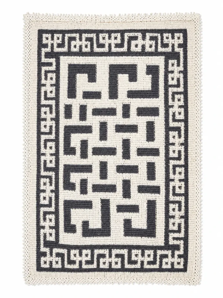 Covor bumbac 50x80 cm gri (141805) 5
