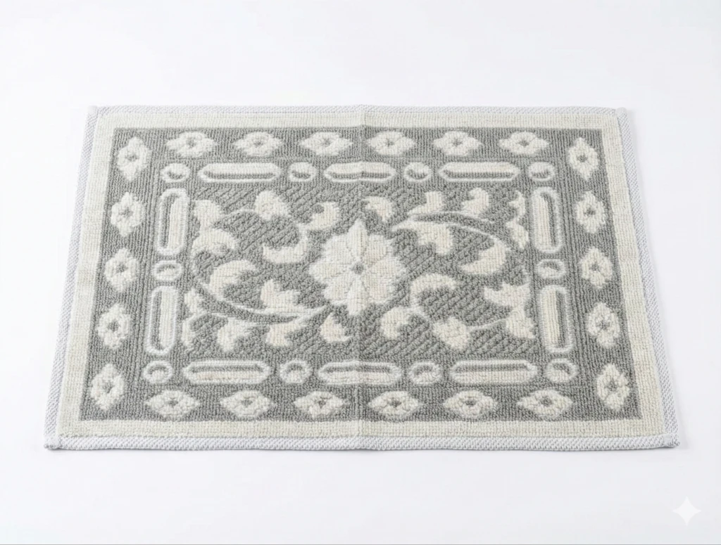 Covor bumbac 50x80 cm gri (141805) 6