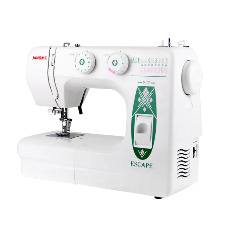 Mașină de cusut janome escape v-17, alb 4