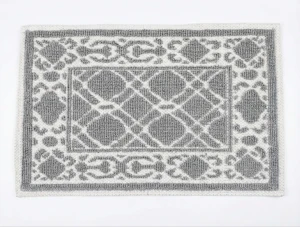 Covor bumbac 40x60 cm gri (141805)