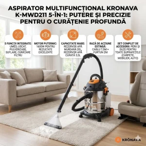 Aspirator 5 în 1 kronava (k-mwd211)