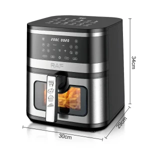 Friteuză cu aer cald raf r.5386 încălzire dublă (r.5386) Thumbnail 2