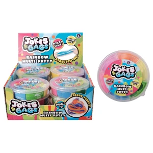 Jucărie antistres „plastilină curcubeu”