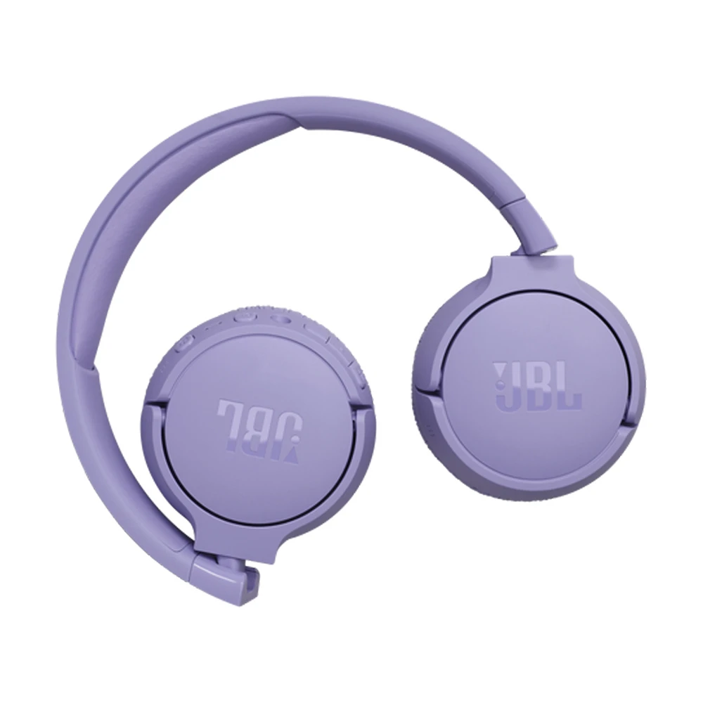 Наушники jbl on-ear с микрофоном bluetooth tune 670nc, фиолетовые 3