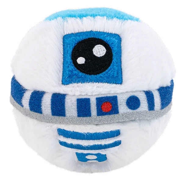 Minge de pluș - r2-d2 10 cm (beanie bouncers) 2