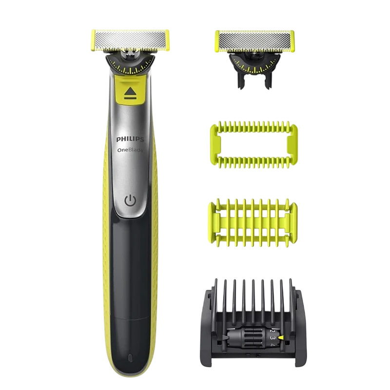 Мужской триммер philips qp2834/23, черный | зелёный 3