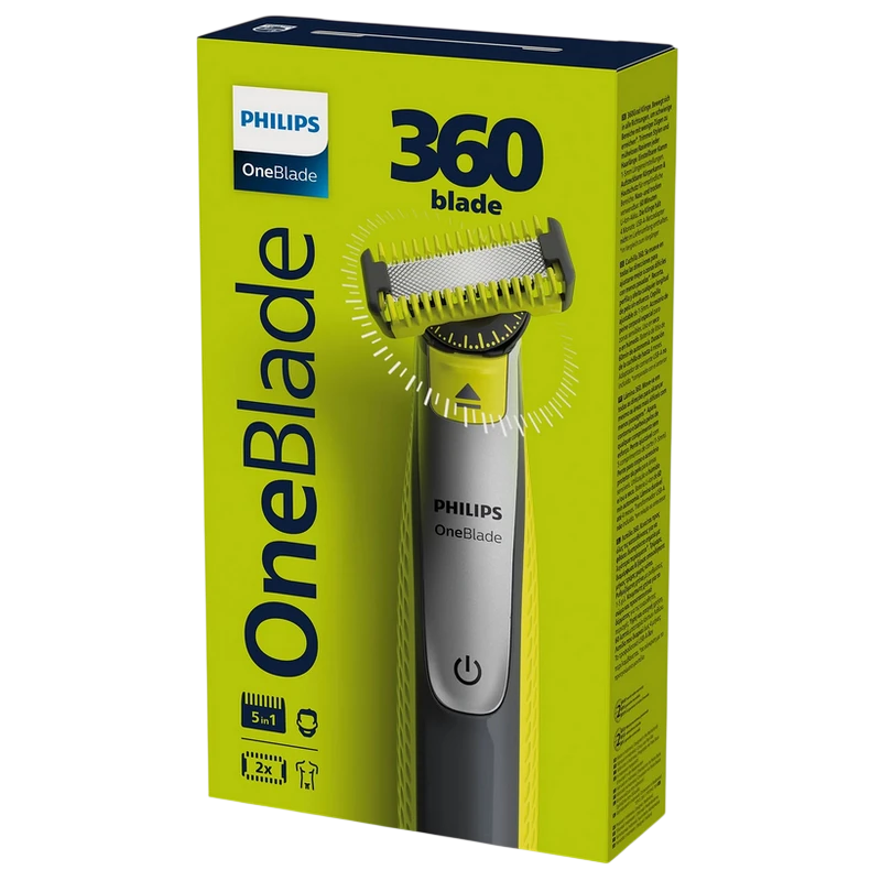 Trimmer pentru bărbați philips qp2834/23, negru | verde 2