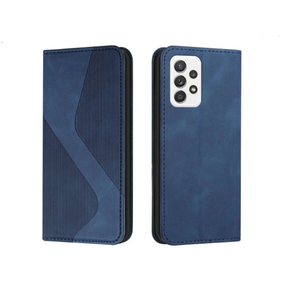 Чехол-книжка helmet case shell для samsung a53, синий 2