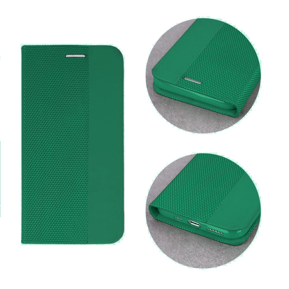 Чехол-книжка helmet case shell nylon для samsung a05s, зеленый 2