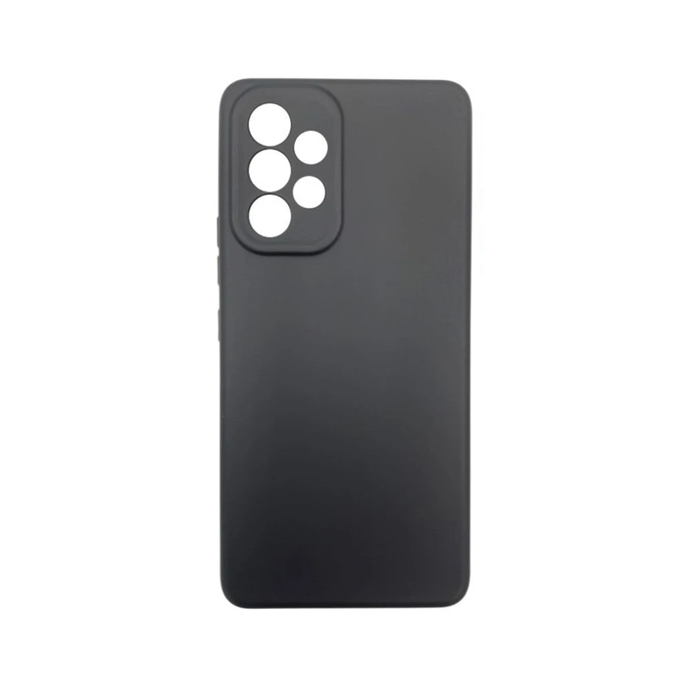 Helmet case liquid silicone samsung a53, black 2