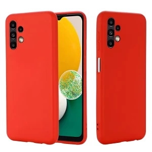 Helmet Case Liquid Silicone Samsung A13, Red Thumbnail 1