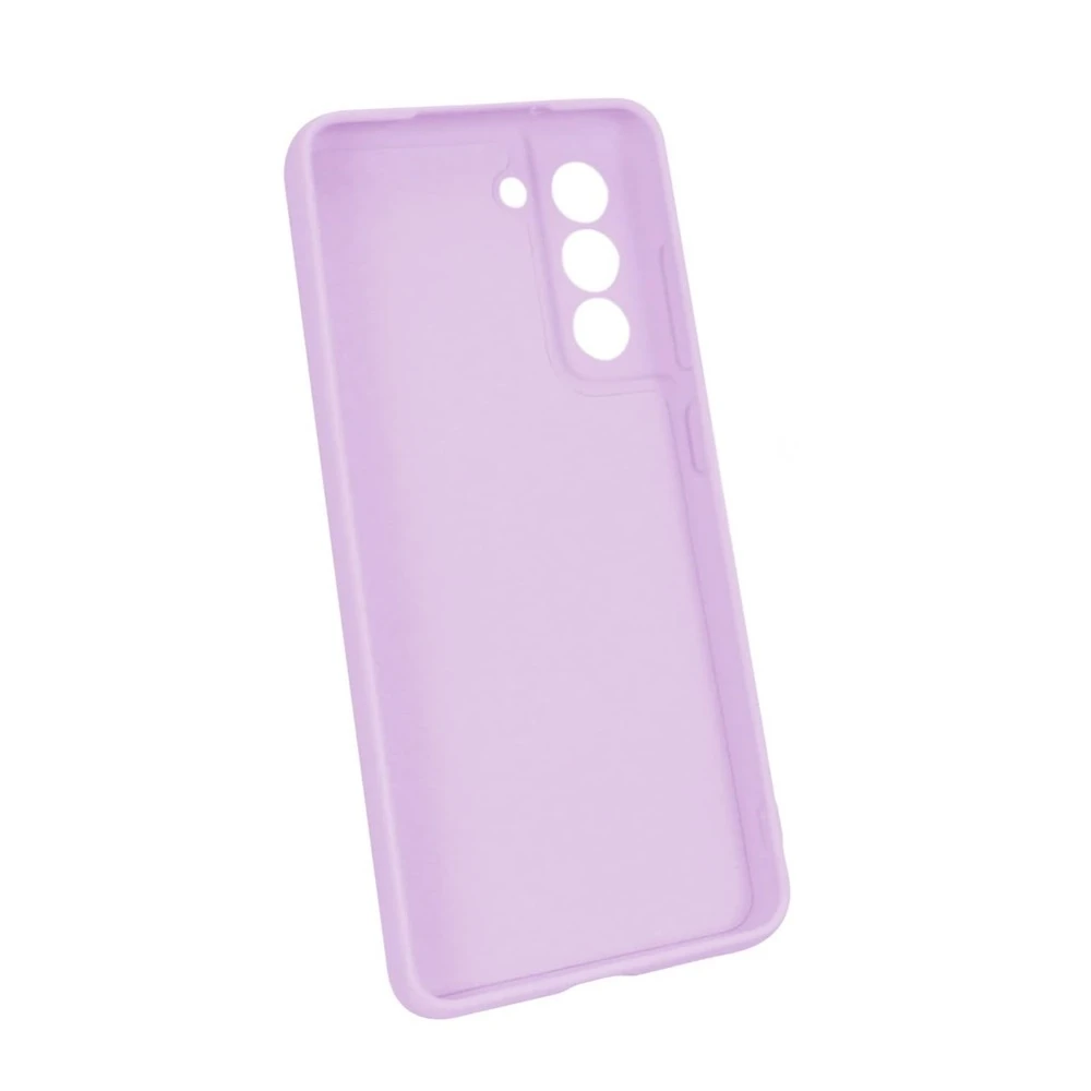 Helmet case liquid silicone samsung s21fe, purple 2