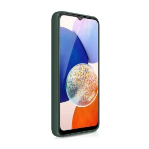 Чехол для samsung a05s из жидкого силикона, зеленый Thumbnail 3