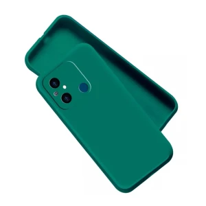 Чехол для шлема liquid silicone redmi 12c, зеленый