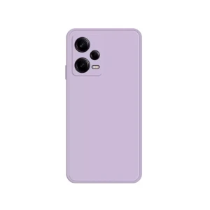 Helmet Case Liquid Silicone Redmi Note 12 Pro 4G, Purple Thumbnail 1