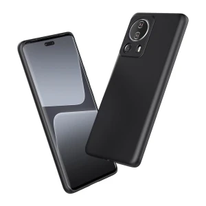 Чехол-накладка liquid silicone для xiaomi 13 lite, черный