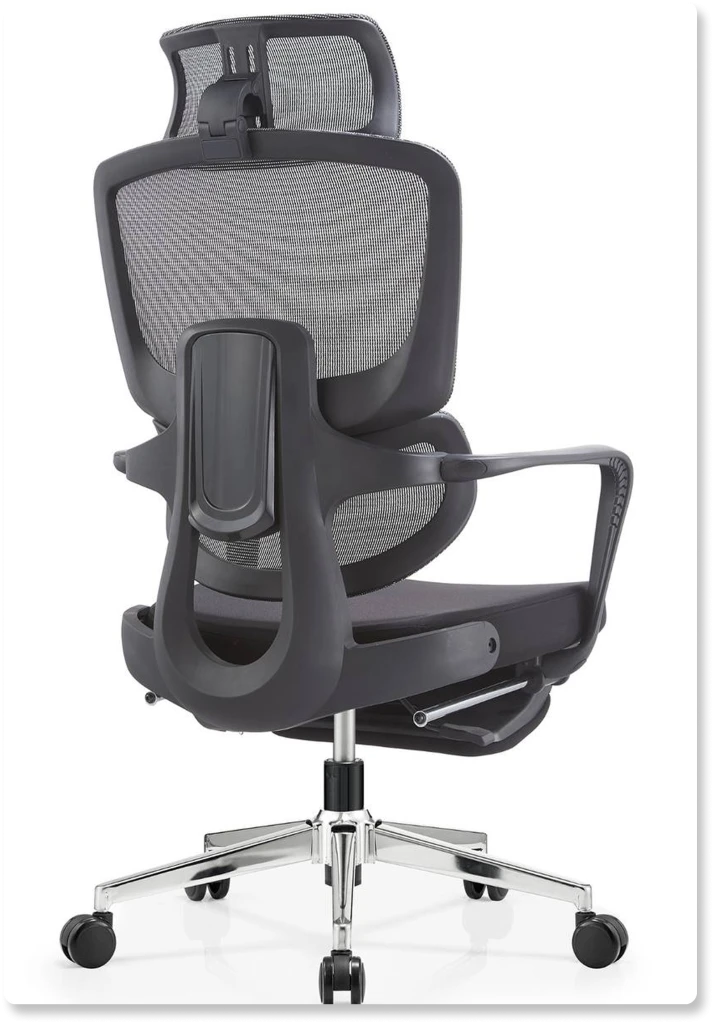 Fotoliu de birou ergonomic nex home plus black 3