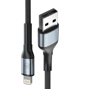 Cable usb - lightning, 5v/2.4a/12w/qc3.0, 1.0m, 3mk n-series black Thumbnail 2