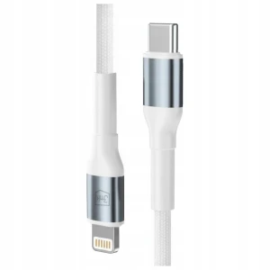 Cable type-c - lightning, 9v/2.0a/20w/pd3.0, 1.0m, 3mk n-series white Thumbnail 3