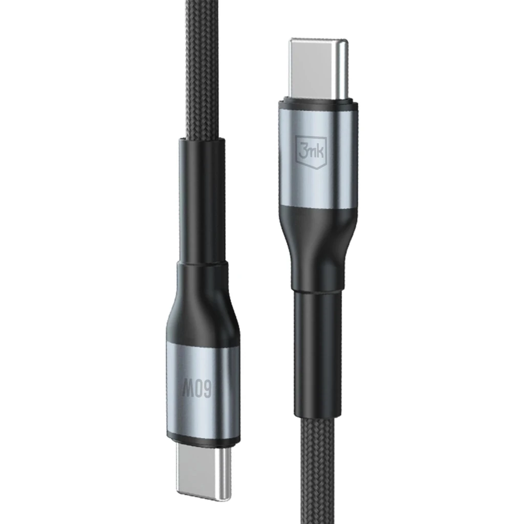 Cable type-c - type-c, 20v/3.0a/60w/pd3.0/qc3.0, 2.0m, 3mk n-series white 3