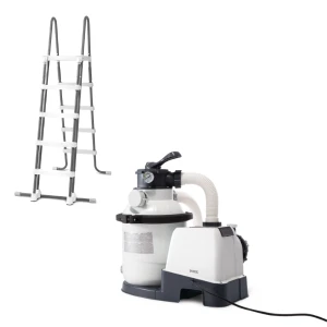 INTEX Piscină GRAPHITE GRAY PANEL 400x300x124 cm, 10091L, cadru metalic Thumbnail 7