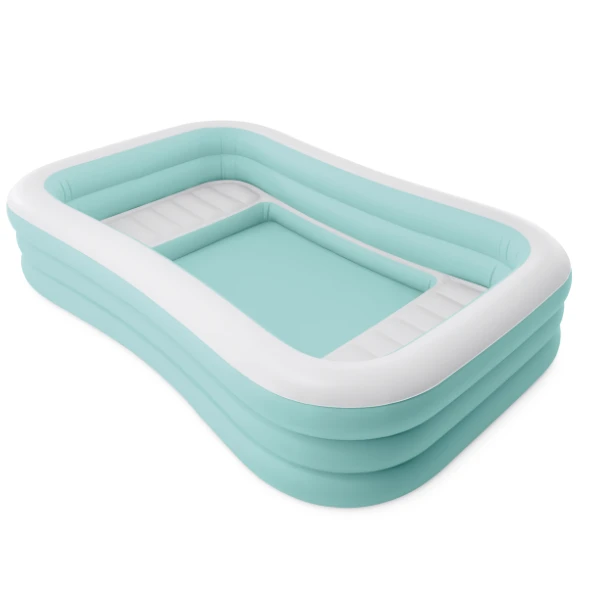 Intex piscină gonflabilă pentru familie 264x165x56 cm, 780 l, 6+ 2