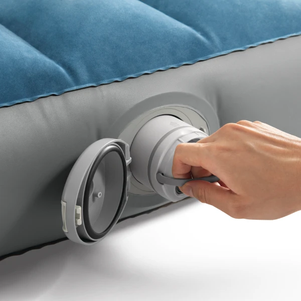 Intex saltea gonflabilă “queen prestige downy” 152x203х25 cm cu pompa integrată  5v, până la 272 kg 4