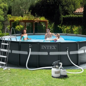 Intex pompă de filtrare cu nisip “krystal clear sx2100”, rezervor de nisip 12kg, capacitate 7900 l/h Thumbnail 5