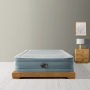 Intex pat gonflabil “velur queen premium comfort” 152x203x46 cm cu pompă încorporată 220v, până la 272 kg Thumbnail 6