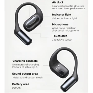 Ugreen tws fitbuds | ws213, black Thumbnail 3