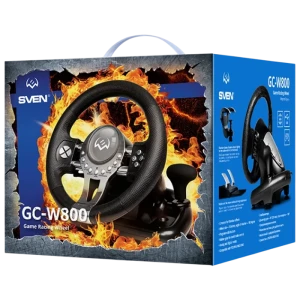 Игровой руль sven gc-w800, чёрный Thumbnail 2